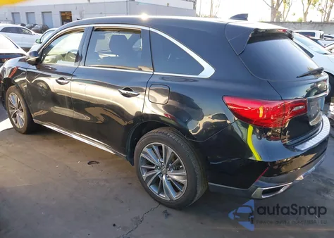 2017 Acura Mdx Technology Package z USA, uszkodzony, nr VIN 5FRYD4H53HB022147